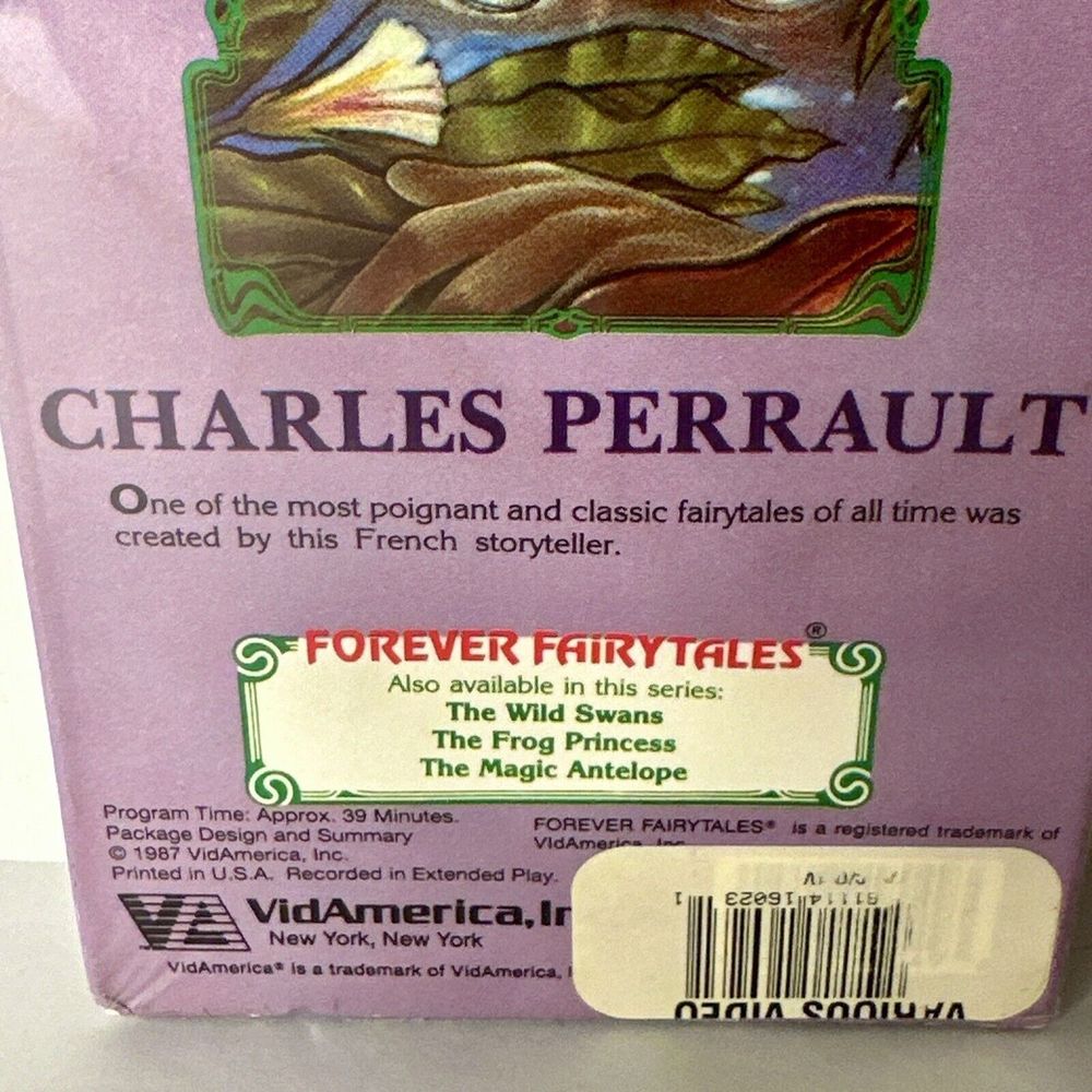 Forever Fairytales - Charles Perrault (VHS) NEW in original packaging - Picture 4 of 4